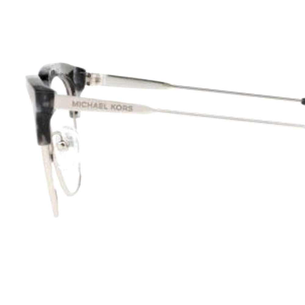 Michael Kors GALWAY Eyeglass Frames Black Mosaic/ Shiny Silver